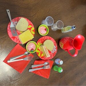 American Girl Doll Delicious Dinner Set